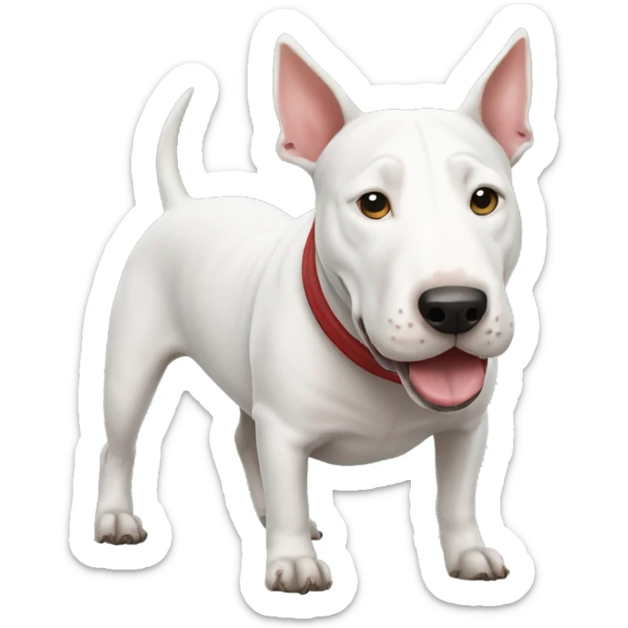 bull terrier  sticker