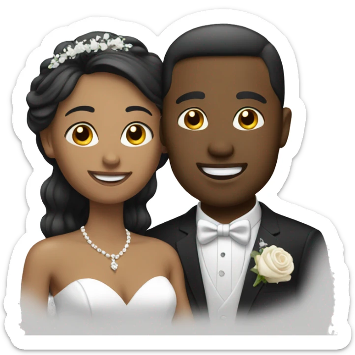 wedding sticker