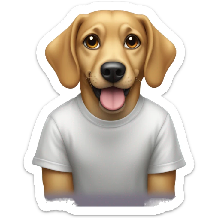 A hacker dog wearing Tubo Racng 39 t-shirt sticker