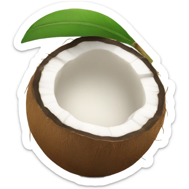 coconut sticker