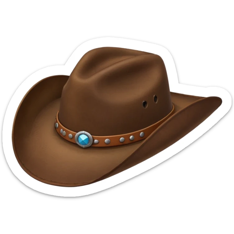 Cowboy hat  sticker