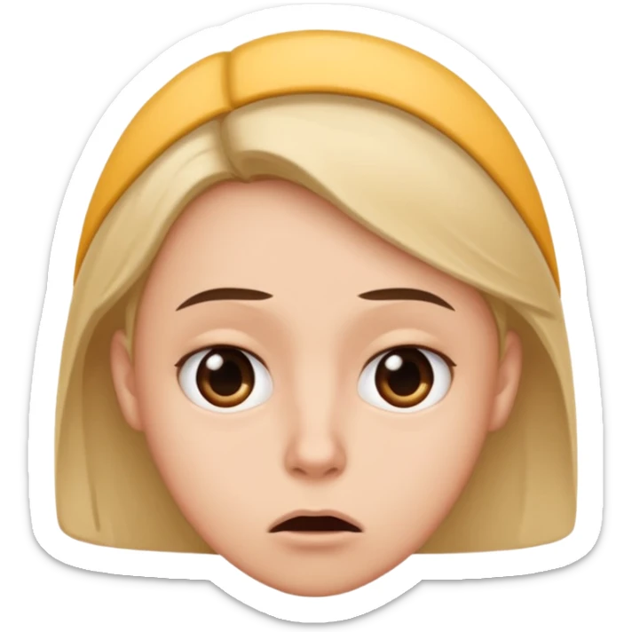 Someone with a the fuck do you mean face “emoji”  sticker