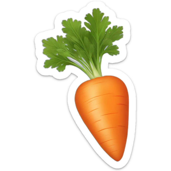 carrot sticker