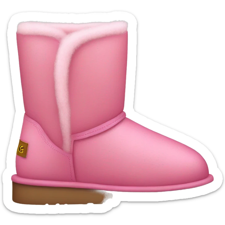 Pink ugg  sticker
