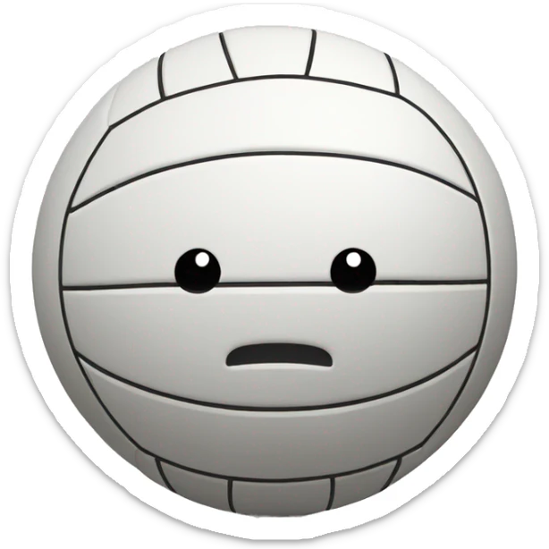 volleyball  sticker
