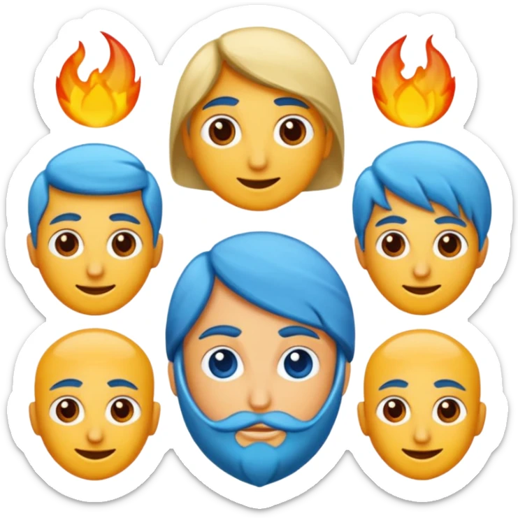 🟦bunun içinde ok işareti olsun ve mavi olsun ve yuvarlak olsun sticker