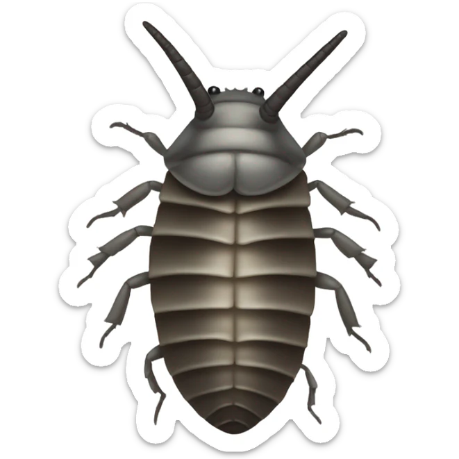 woodlice sticker