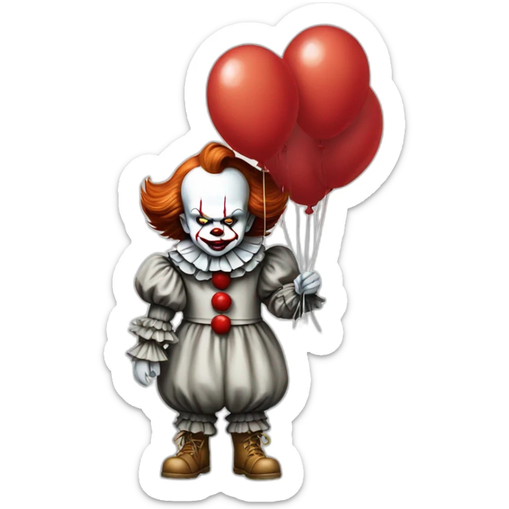 pennywise sticker