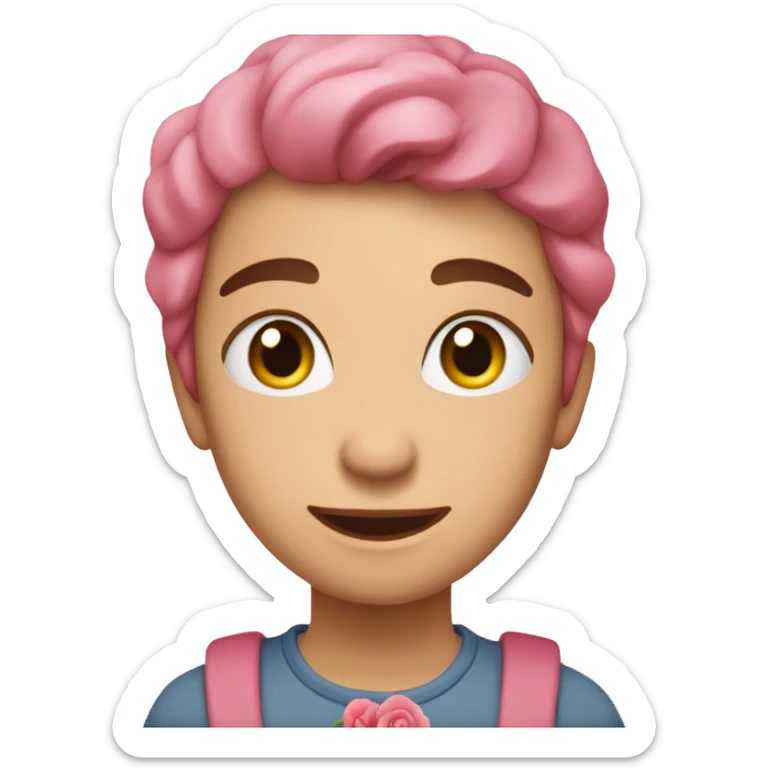 Corazón rosa  sticker