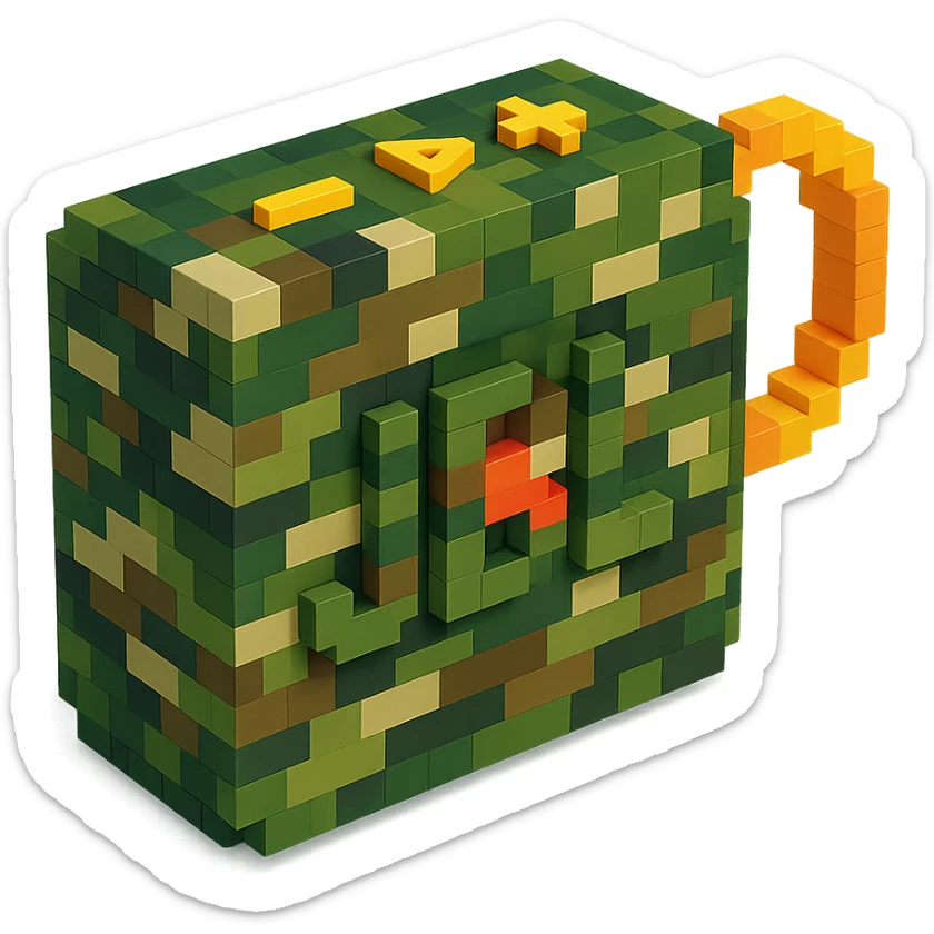 military-themed portable JBL speaker in camouflage colors sticker