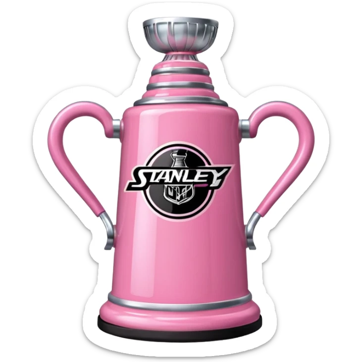 Vaso stanley rosa sticker
