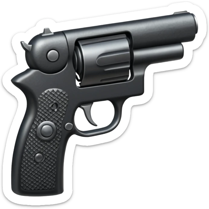 Gun sticker