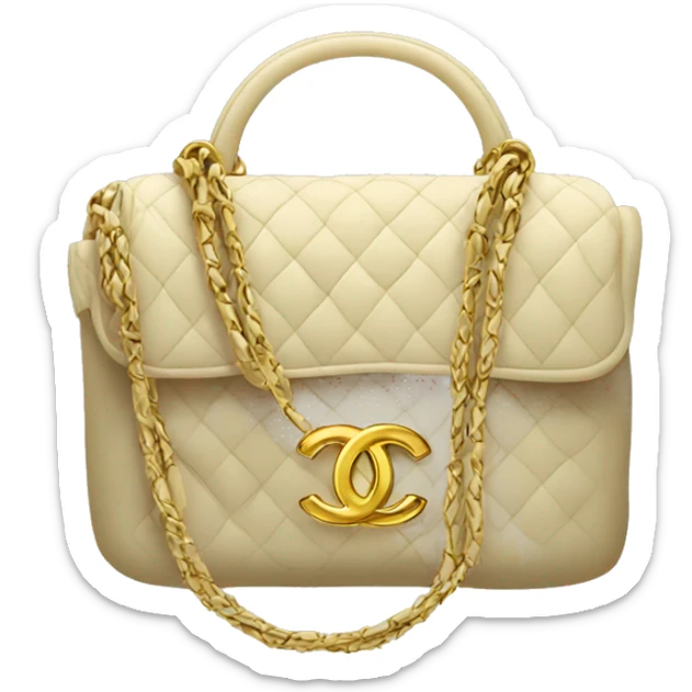 chanel bag sticker