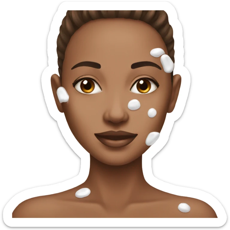 Skin care sticker
