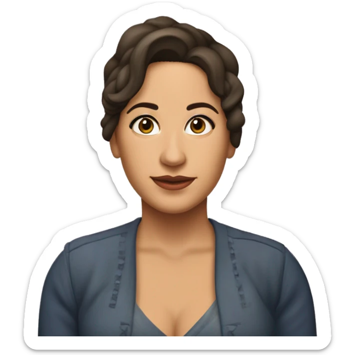 “Victoria Espinosa, a cuyo talento debe el teatro puertorriqueño momentos inolvidables” es un ser que pensábamos ubicuo; de tan presente y laborioso, casi irreal. canela skin sticker