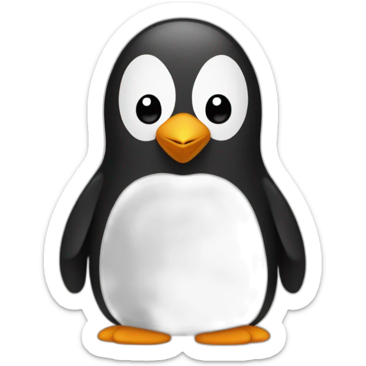 Pingouin sticker