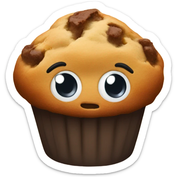 Muffin sticker
