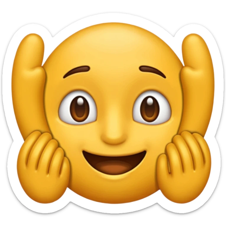 Creami un emoji del piedi visto da sotto  sticker