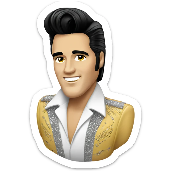 Elvis presley  sticker