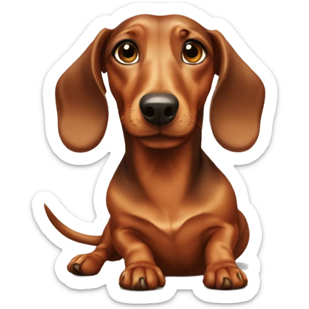 Dachshund sticker