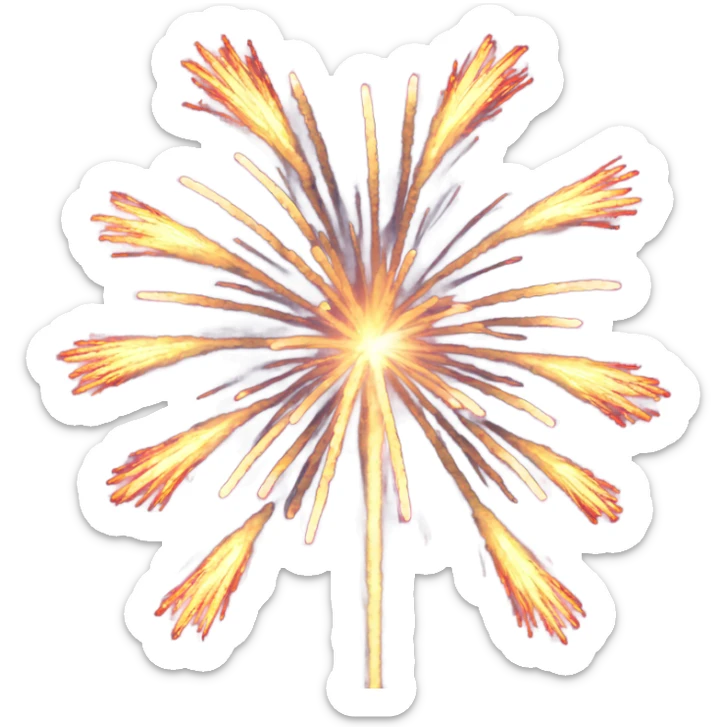 Fireworks  sticker