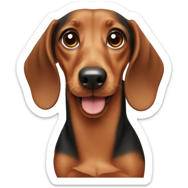 dachshund  sticker
