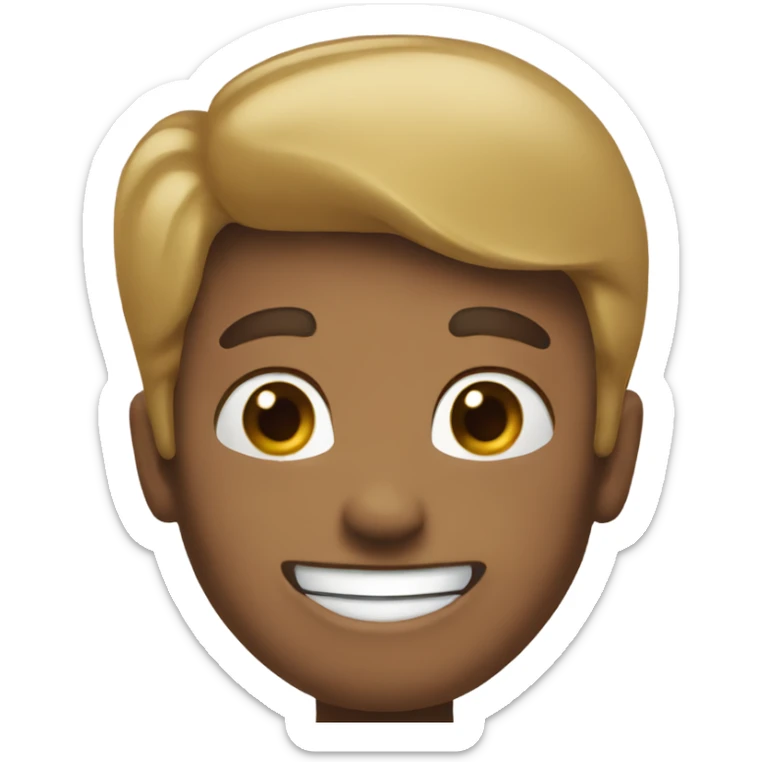 A very very very happy heart sticker