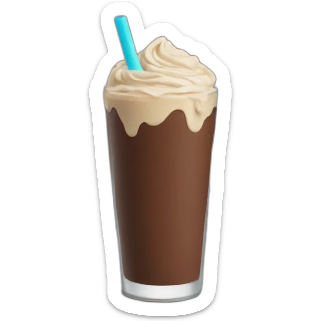 chocolate shake sticker