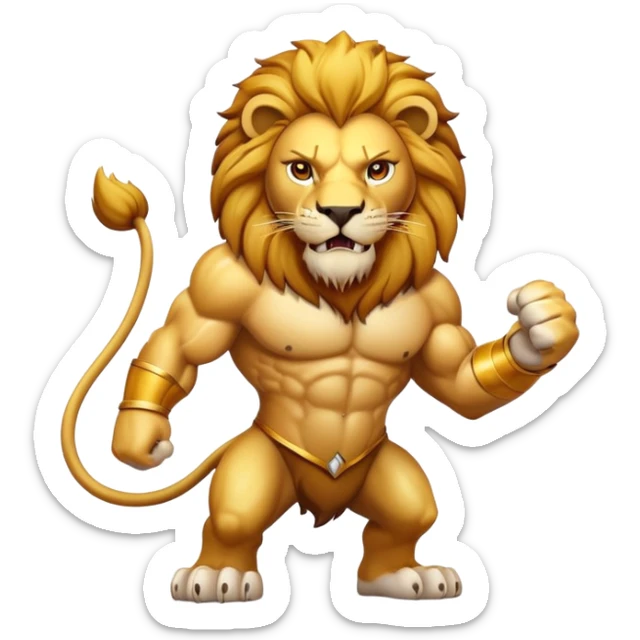 lion sticker