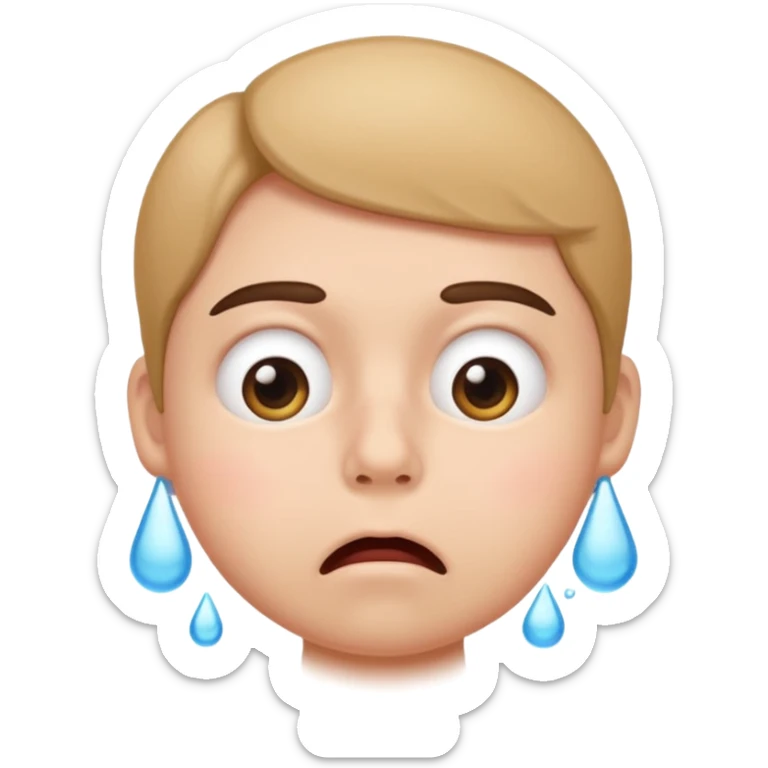 You make a emoji of a person holding their breath — like puffed cheeks because they like maybe with rolling eyes also because our daughter sent us a message saying she was gonna call us when she was free which she never does sticker