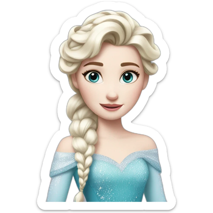 elsa sister sticker