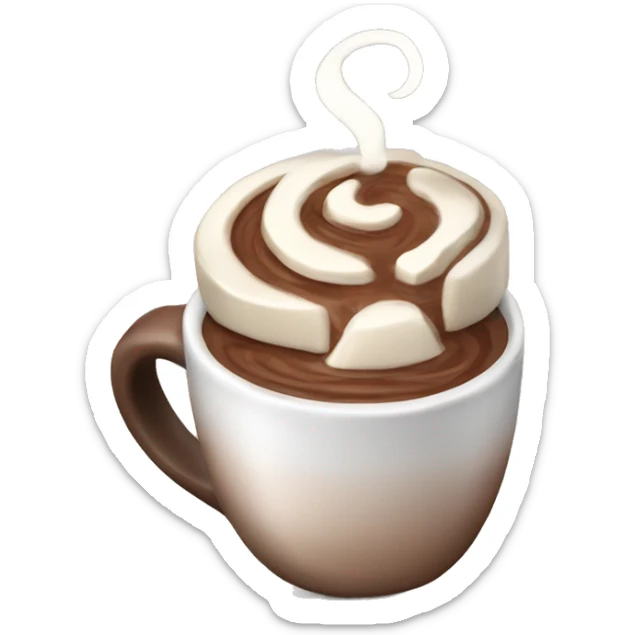 Hot chocolate  sticker