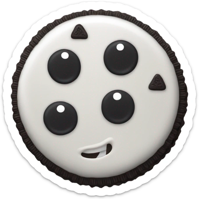 Oreo monster sticker