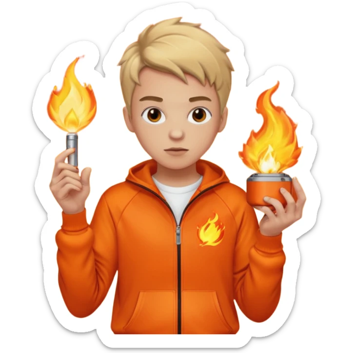 new kids style (dutch) groote vuurbal jonge, know your classic. new kids like the sketches and turbo and nitro movies sticker