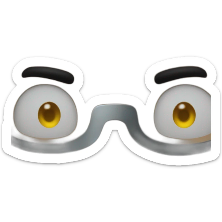 Character of Brook in one piece mix with the emoji “hearth in eyes” sticker