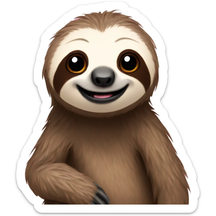Sloth sticker