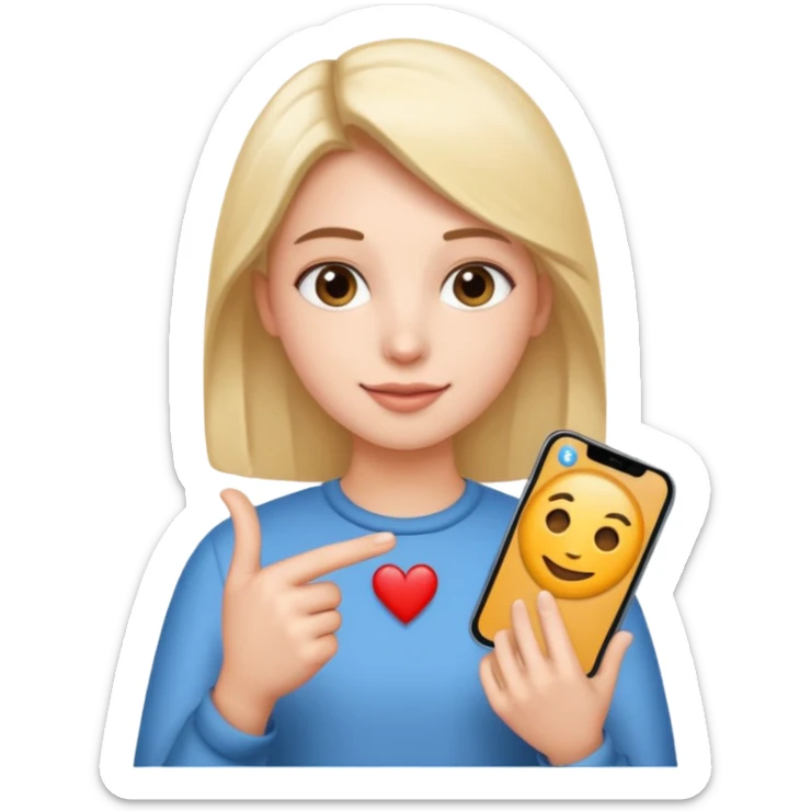 simple emojis a personas 1. "I want my wishlist...!”, -well connected, likes detail, and difference
Convinced over time and well read
 sticker