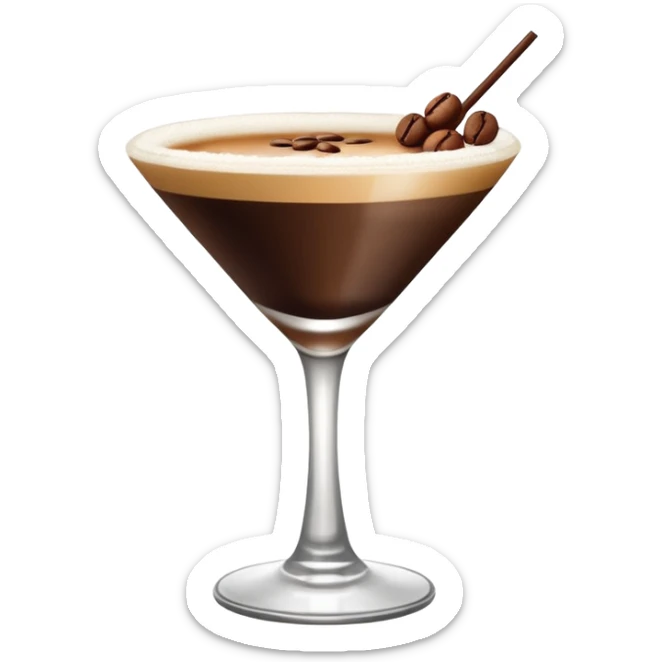 espresso martini sticker