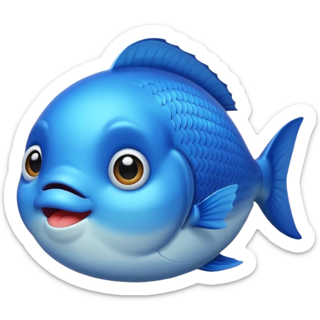buatkan emoji namun berbentuk ikan 🐟 yang chubby untuk discord emoji tentang mancing untuk announcement seperti fish it map roblox sticker
