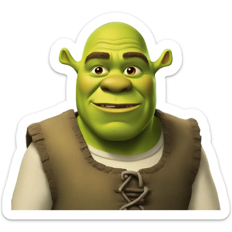 Shrek sticker