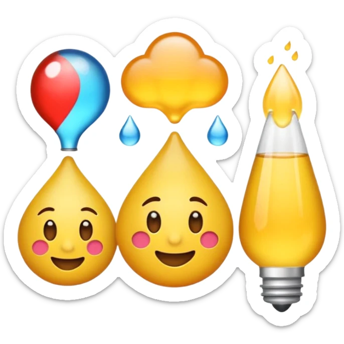Emoji de anuncios publicitarios: megáfono con destellos y símbolos de atención, estilo emoji moderno y minimalista, colores llamativos, líneas limpias, sensación de marketing y promoción, fondo transparente. sticker