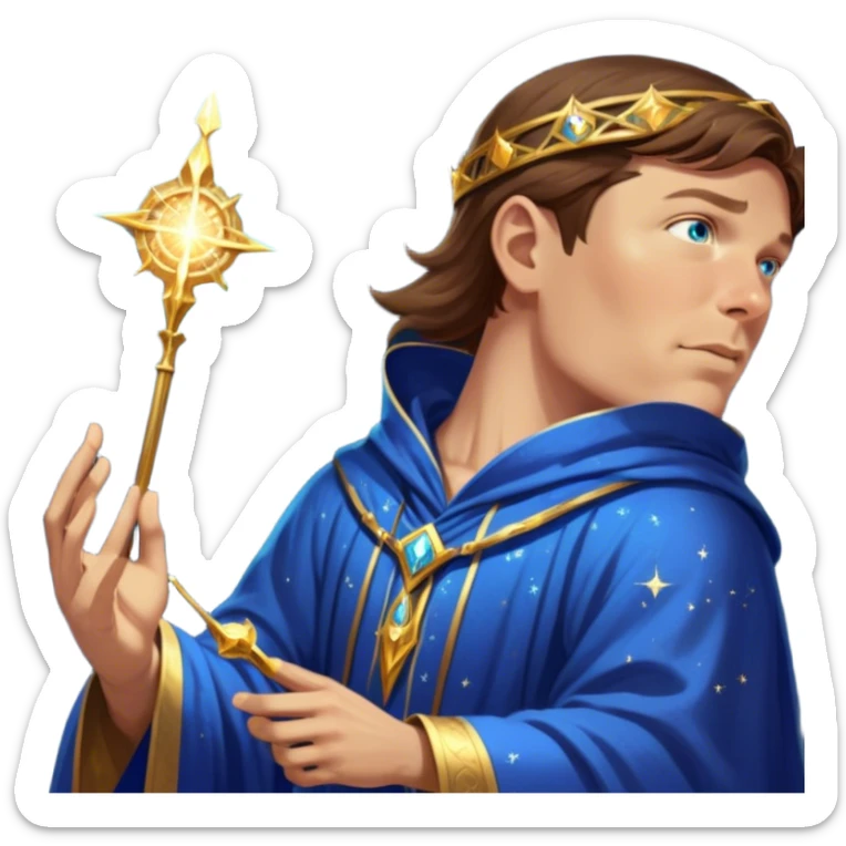Cosmic Wizard sticker