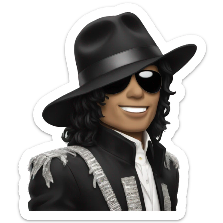 Michael Jackson sticker