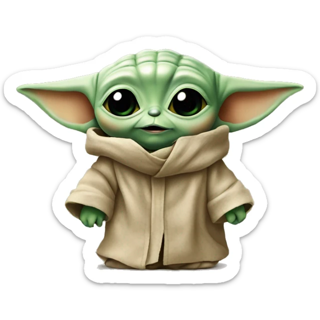 Baby Yoda  sticker