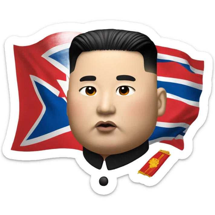 Kim jong un sticker