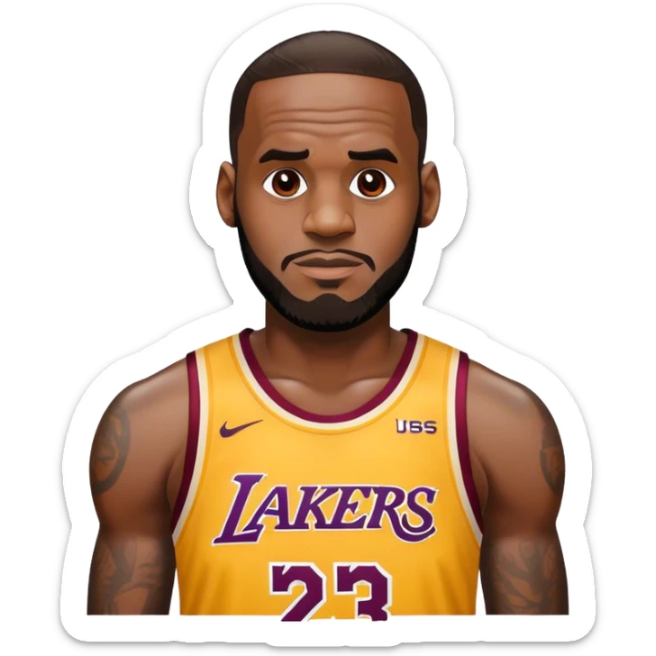 LeBron James  sticker