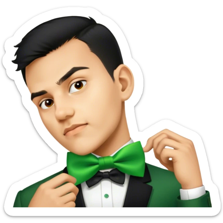 Stylish Leprechaun sticker