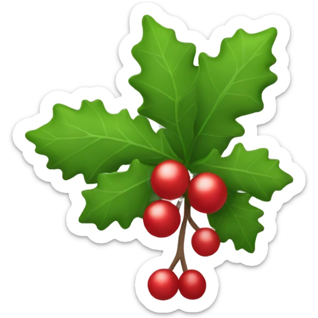 Mistletoe sticker