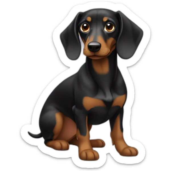 dackel sticker