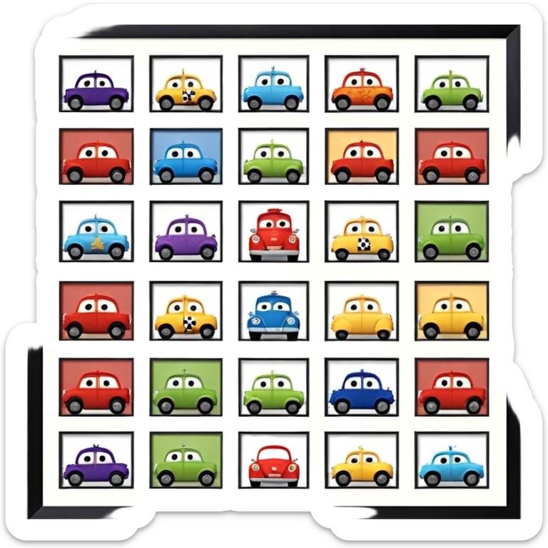 Disney pixar movies
Toy Story (1995)
A Bug's Life (1998)
Toy Story 2 (1999)
Monsters, Inc. (2001)
Finding Nemo (2003)
The Incredibles (2004)
Cars (2006)
Ratatouille (2007) sticker